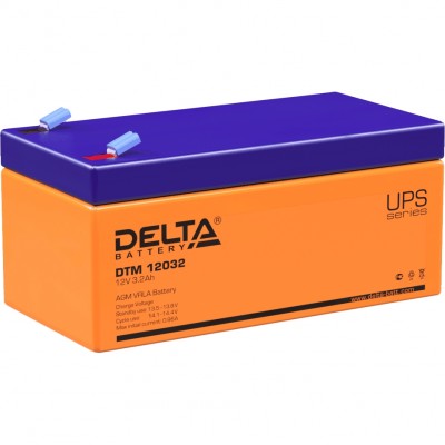 Батарея DELTA серия DTM, DTM 12032, напряжение 12В