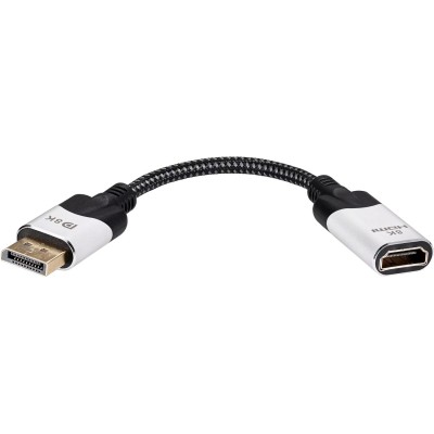 Адаптер DisplayPort(M) ---> HDMI(F) 0.15m 8K@60Hz VCOM <CG6218M-0.15> VCOM CG6218M-0.15