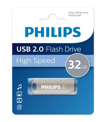 Флеш накопитель 32GB PHILIPS IRON 3.0 32GB, USB 3.0