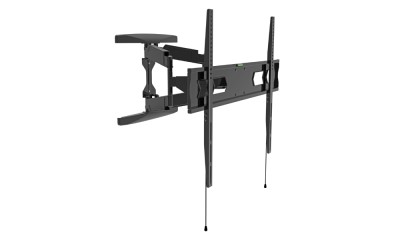 Универсальное шарнирное настенное крепление Wize [WA90] для 42"-90" LCD телевизоров, VESA 600x400, угол наклона -8/+12, расстояние от стены 8.4-54.3 см, до 50 кг, черн., розн. упаковка