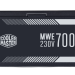 Блок питания 700 Ватт Cooler Master MWE 700W White 230V - V2