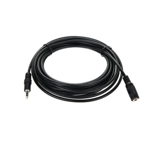 Кабель удлинительный Telecom 3.5 Jack (M) - 3.5 Jack (F), стерео, аудио, 5м <TAV7179-5M>