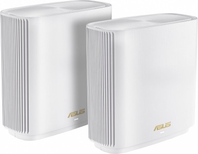 ASUS XT9 (W-2-PK) (90IG0740-MO3B40) MESH-комплект ZenWiFi XT9 AX7800, 2.4/5/5 ГГц, 7780 Мбит/с, LAN 3х1 Гбит/с