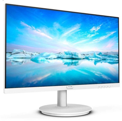 МОНИТОР 27" PHILIPS 271V8AW/00 WHITE (IPS, 1920x1080, 75Hz, 4 ms, 178°/178°, 250 cd/m, 1300:1, +HDMI, +MM)