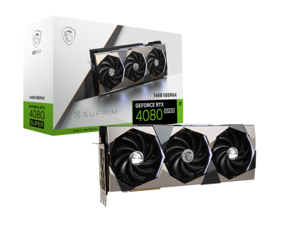 Видеокарта MSI GeForce RTX 4080 SUPER 16G SUPRIM