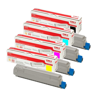 Комплект тонеров  стандартной емкости для МФУ OKI MC573 