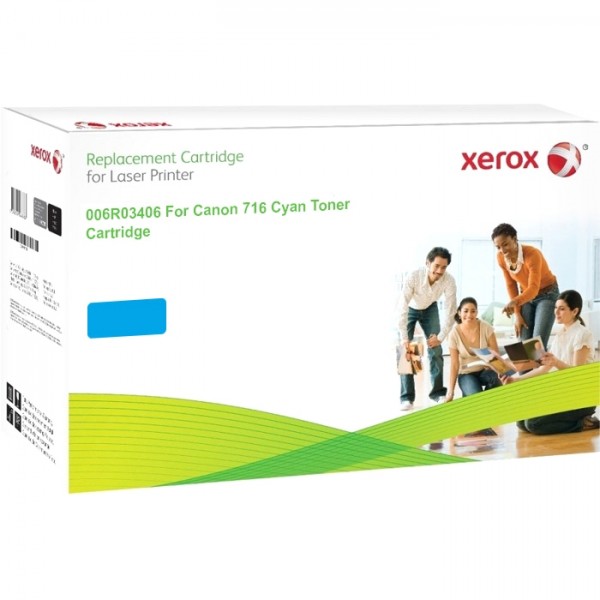 Картридж для Canon - Восстановленный 716C - Синий Xerox 006R03406