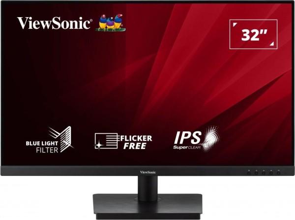 Монитор ViewSonic 31.5" VA3209-MH, черный 