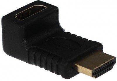 Переходник HDMI (M) <--> HDMI (F) угловой 90° VCOM <CA320> VCOM HDMI (m) - HDMI (f)