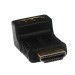 Переходник HDMI (M) <--> HDMI (F) угловой 90° VCOM <CA320> VCOM HDMI (m) - HDMI (f)