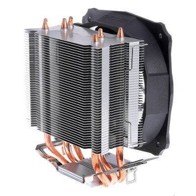 Кулер CPU ID-Cooling SE-213V3-B (универсальный, 130W, 16-20.2 dB, 800-1600 rpm, 120мм, 4pin, медь+алюминий, синяя подсве