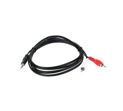 Кабель соединительный Telecom 3.5 Jack (M) - 2xRCA (M), стерео, аудио,  2м <TAV7183-2M>