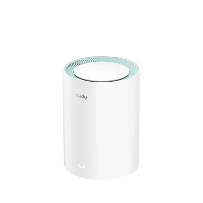 Cudy M1500(1-Pack) Гигабитная Mesh-система Wi-Fi 6 AX1500, 2,4/5 ГГц, до 1501 Мбит/с, 3x1 Гбит/с, Cudy Mesh, MU-MIMO