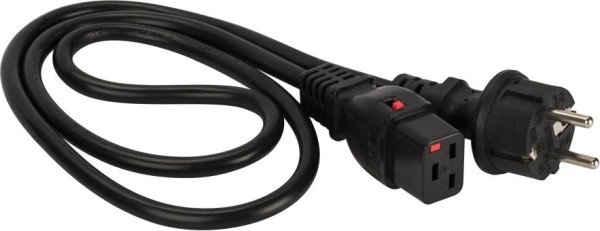 Шнур питания LANMASTER LAN-PP19L/SH-2.0-BK
