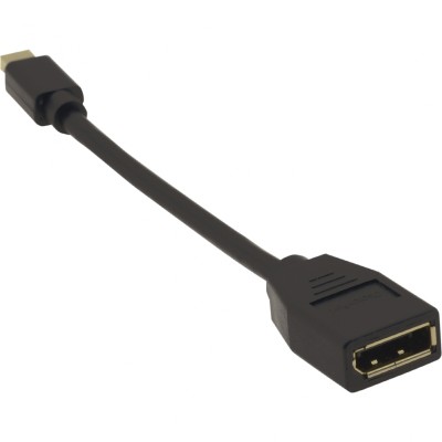 Переходник Mini DisplayPort вилка на DisplayPort розетку [99-97200007] Kramer ADC-MDP/DPF