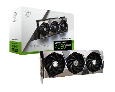 Видеокарта MSI GeForce RTX 4080 SUPER 16G SUPRIM X