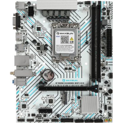 Материнская плата MAXSUN MS-B760M GAMING WIFI ICE
