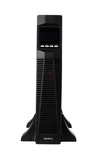 Источник бесперебойного питания NERPA RU online, LCD, 2U Rack/Tower, 1 kVA/kW, 8*С13, 36V 3*9Ah, возможность подключения внешних АКБ. NERPA NR11B1