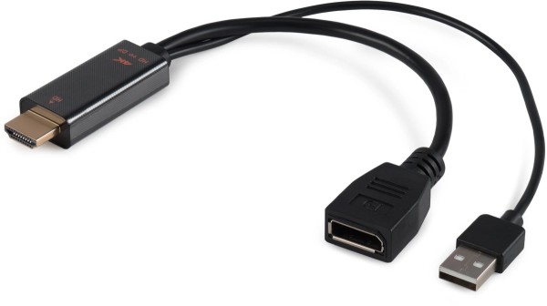 Переходник Buro BU-HDMI(M)-DP(F)