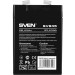 Батарея SVEN SV 645 (6V 4.5Ah), напряжение 6В, емкость 4.5А*ч, макс. ток разряда 67А, макс. ток заряда 1.35А, свинцово-кислотная типа AGM, тип клемм F1, Д/Ш/В 70/47/100, 0.8 кг Sven SV645 (6V / 4.5Ah)
