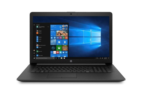 Ноутбук HP17 17-ca1043ur 17.3" HD+, AMD R3-3200U, 8Gb, 256Gb SSD, DVD-RW, AMD R530 2Gb, Win10, черный