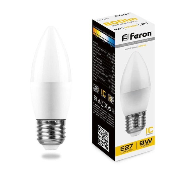 Лампа светодиодная FERON 25936