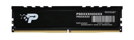 Модуль памяти Patriot 16GB 5600МГц DDR5 CL46 DIMM Signature Premium, PSP516G560081H1