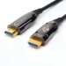 Кабель HDMI 50 м (HIGH speed, Metal gold,  Optical) 8K VER 2.1 ATcom HDMI 2.1 (m) - HDMI 2.1 (m) 50 м