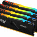 Память оперативная Kingston FURY Beast RGB KF426C16BBAK4/128