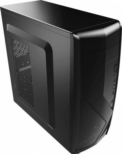Корпус Aerocool Cs-1102 (2xUSB+USB 3.0, 2xAudio, 0.4 мм, 80 мм FAN, ATX, без БП)