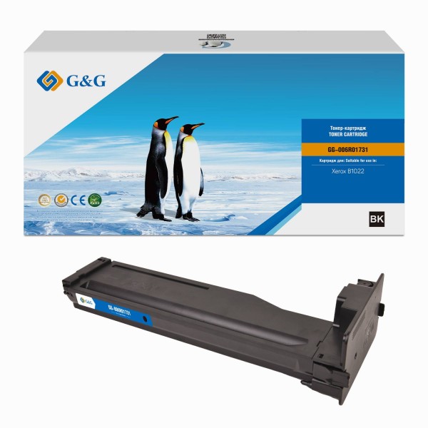 Тонер-картридж G&G, аналог Xerox 006R01731 13.7k с чипом