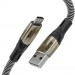 GCR Кабель 1.7m MicroUSB series MERCEDES & SPRING, BLACK, для зарядки, NO Sync data, 22 AWG. GCR-51961 Greenconnect  USB 2.0 Type-AM - microUSB 2.0 (m) 1.7м