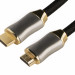 Greenconnect Кабель 5.0m HDMI версия 2.0, HDR 4:2:2, Ultra HD, 4K 60 fps 60Hz/5K*30Hz, 3D, AUDIO, 18.0 Гбит/с, 28/28 AWG, OD7.3mm, тройной экран, черный нейлон, DELUX, GCR-51282 Greenconnect HDMI (m) - HDMI (m) 5м