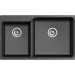 Кухонная мойка RIVELATO Rivelato AXEL X-90D nero