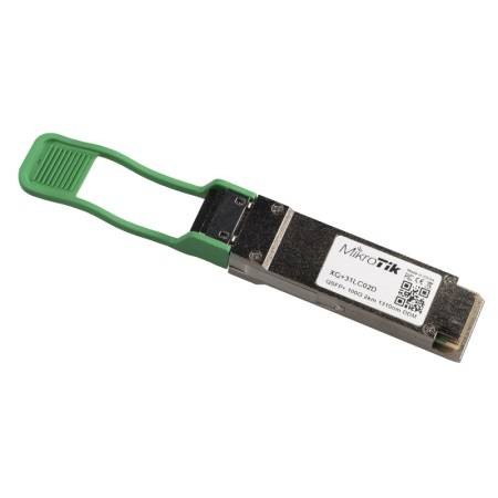 MikroTik XQ+31LC02D Трансивер QSFP28, до 2 км в 100-гигабитных установках. 1271, 1291, 1311, 1331 нм
