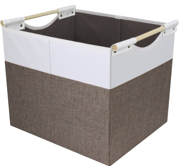 Короб для хранения Cappuccino 38х32х32 бамбук