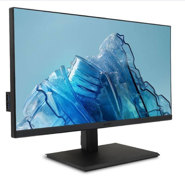 МОНИТОР 27" Acer Vero B277KC3bmipruzx Black с поворотом экрана (IPS, 3840x2160, 4 ms, 178°/178°, 350 cd/m, 100M:1,HDMI)