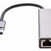 Переходник USB 3.0 -->RJ-45 1000Mbps+3 USB3.0, Aluminum Shell, 0.2м VCOM <DH312A> VCOM DH312A