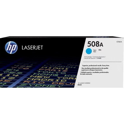 Тонер-картридж HP 508A Cyan Original LaserJet Toner Cartridge (CF361A)