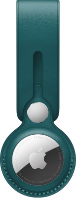 Брелок-подвеска для AirTag Кожаный брелок-подвеска для AirTag, цвет «зелёный лес»