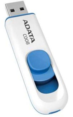 Флеш накопитель 32GB A-DATA Classic C008, USB 2.0, Белый