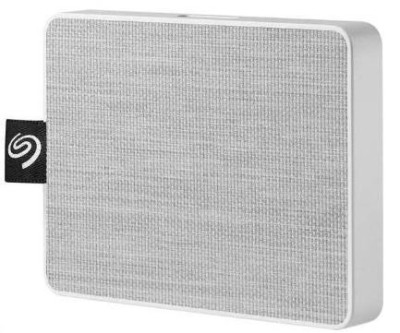Твердотельный диск 500GB Seagate STJE500402 One Touch, 2.5", USB 3.0, Белый