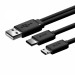 Greenconnect Кабель 0.15m USB 2.0, AM + microB 5pin/CM, Y-образный, черный, 28/28 AWG, GCR-51650 Greenconnect 0.15м USB 2.0, AM + microB 5pin/CM, Y-образный, черный, 28/28 AWG