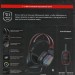 Наушники с микрофоном A4Tech G560 SPORTS RED