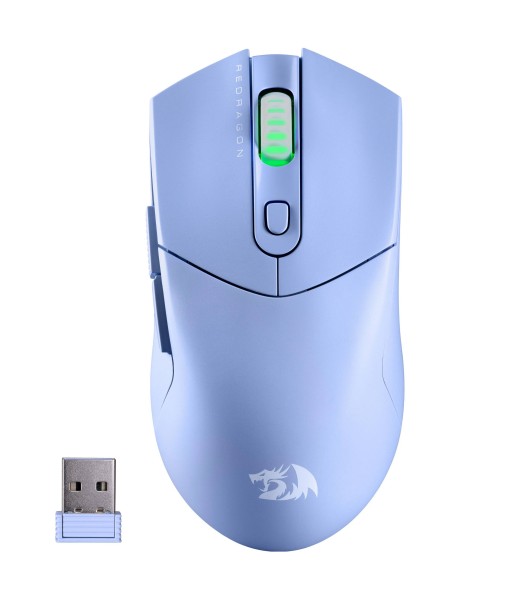 Redragon Игровая мышь беспроводная St4r Pro син,6кн,BT+2.4G,26000dpi,легк