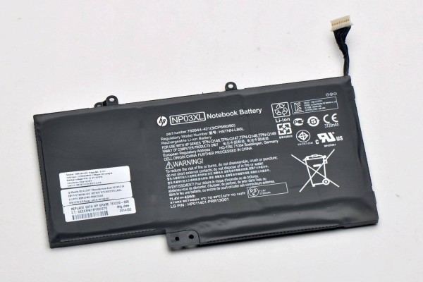 Батарея для HP Envy Pavilion X360 15-u / 13-a / 13-b (760944-421/760944-541/761230-005/HSTNN-LB6L/NP03XL) 43Wh 3cell