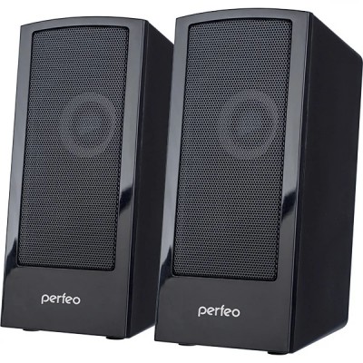 Perfeo колонки "CALIBR", 2.0, мощность 2х3 Вт, чёрный, USB аксессуары для ПК и гаджеты для дома Perfeo PF_A4426