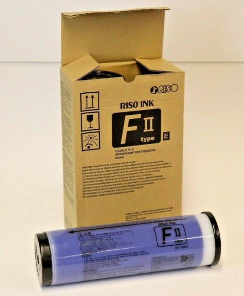 Краска RISO синяя SFII  (1000мл) (o) ( ПРОДАВАТЬ КРАТНО ДВУМ ШТУКАМ!!!)