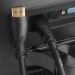 Greenconnect Кабель 3.0m HDMI версия 1.4, черный, OD7.3mm, 30/30 AWG, позолоченные контакты, Ethernet 10.2 Гбит/с, 3D, 4K, GCR-HM310-3.0m, экран Greenconnect HDMI (m) - HDMI (m) 3м