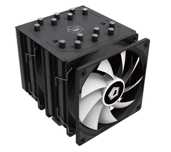 Кулер CPU ID-Cooling SE-207 Black (универсальный, 250W, 18-35.2 dB, 700-1800 rpm, 2x120мм, 4pin, медь+алюминий) RTL